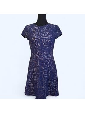 loft purple polka dot dress LOFT | Dresses | Loft Purple Polka Dot Midi Dress